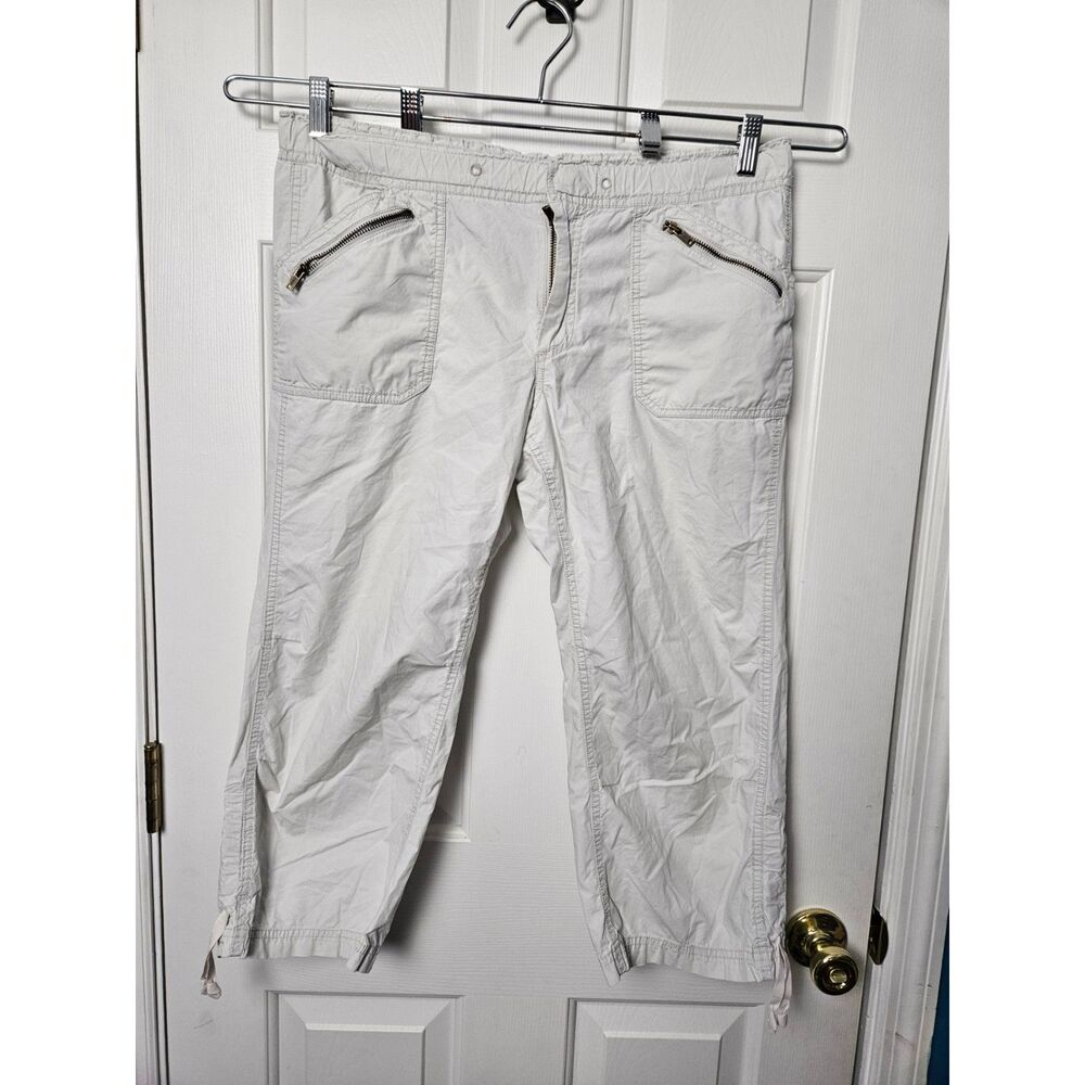 Gap Surplus Cropped Khaki Pants Size 12 *MISSING DRAWSTRING*